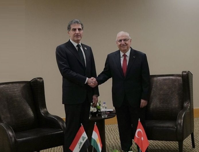 Neçirvan Barzani ve Yaşar Güler Antalya'da bir araya geldi: Barış ve istikrar vurgusu