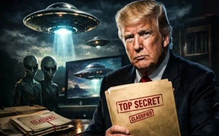 Trump: UFO belgeleri yakında yayımlanacak