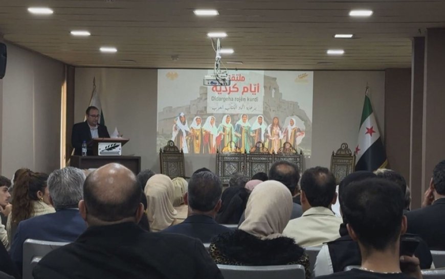 Şam’da bir ilk: Kürt Günleri Buluşması düzenlendi