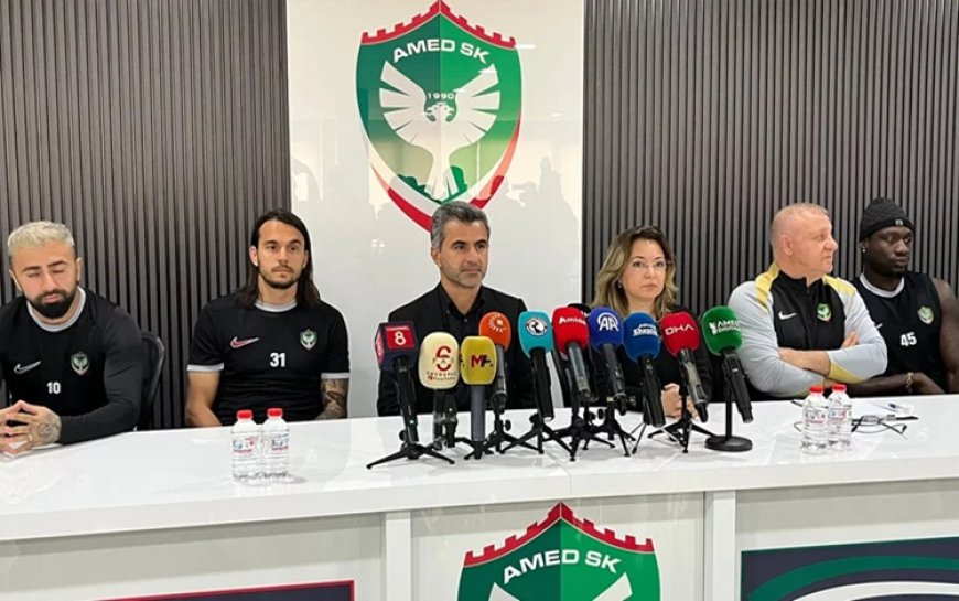 Amedspor 'dan eleştirilere cevap: "Süper Lig hedefimizden vazgeçmiyoruz