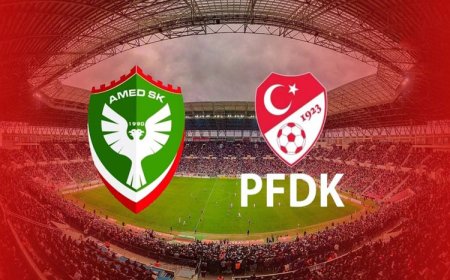 PFDK’dan Amedspor’a 3 ayrı ceza