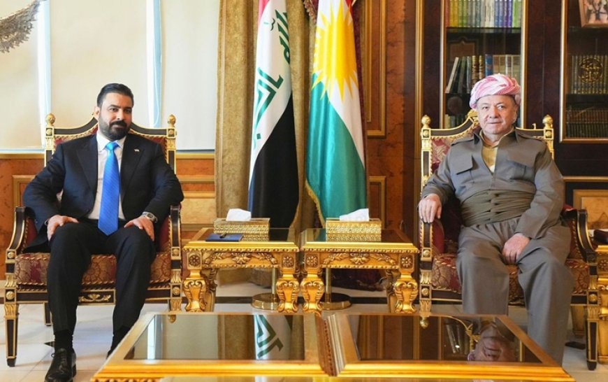 Başkan Barzani ve Irak Başbakan adayı Zeydi, hükümet kurma sürecini görüştü