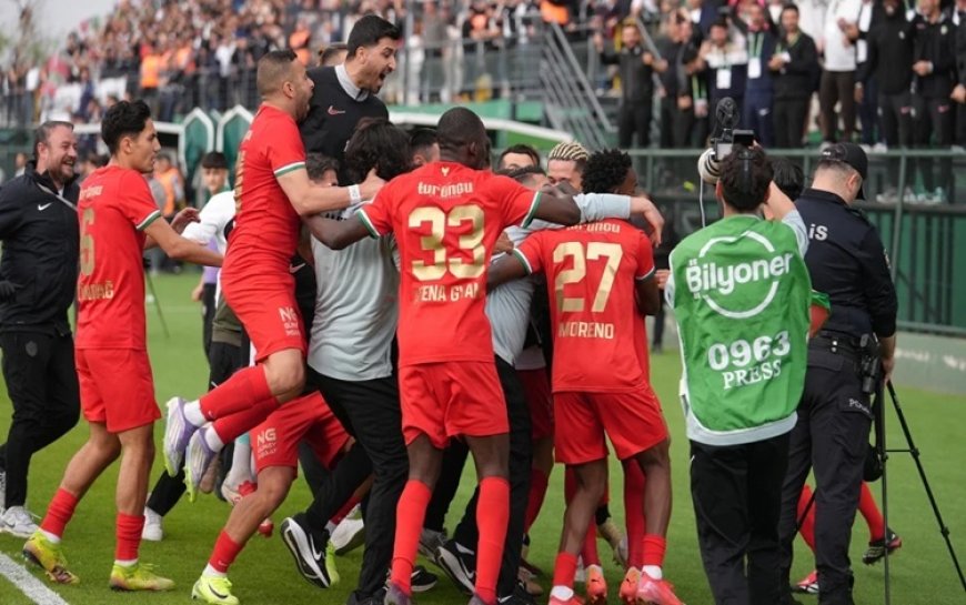 Amedspor Süper Lige yükseldi
