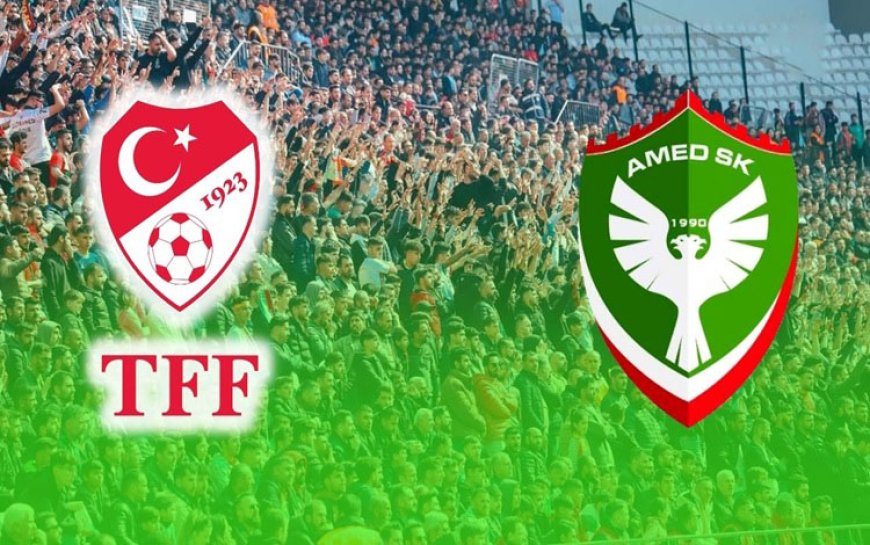 TFF'den Süper Lig'e yükselen Amedspor’a tebrik