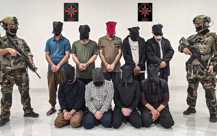 Kürdistan Bölgesi Asayişi: Süleymaniye ve çevresinde 9 IŞİD mensubu yakalandı