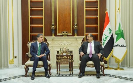 Neçirvan Barzani ve Muthana el-Samarrai hükümet kurma sürecini görüştü