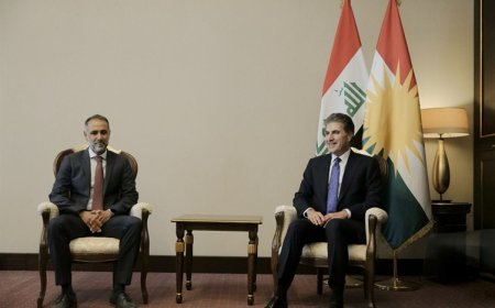 Neçirvan Barzani, İngiltere Büyükelçisi ile görüştü
