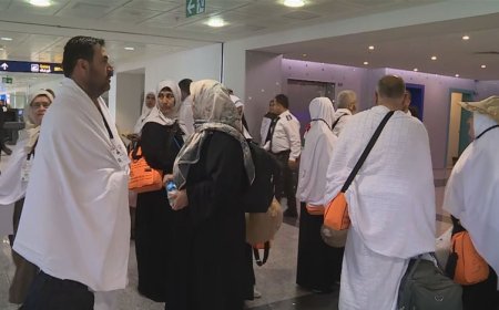Kürdistan Bölgesi'nden ilk hacı kafilesi dualarla kutsal topraklara uğurlandı