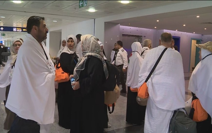 Kürdistan Bölgesi'nden ilk hacı kafilesi dualarla kutsal topraklara uğurlandı