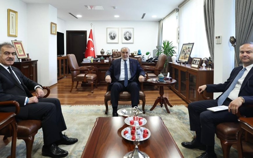 Sefin Dizeyi, Ankara’da Türkiye Dışişleri Bakan Yardımcısı Kulaklıkaya ile bir araya geldi