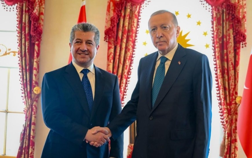 Erdoğan-Mesrur Barzani görüşmesinde bölgesel gelişmeler ele alındı