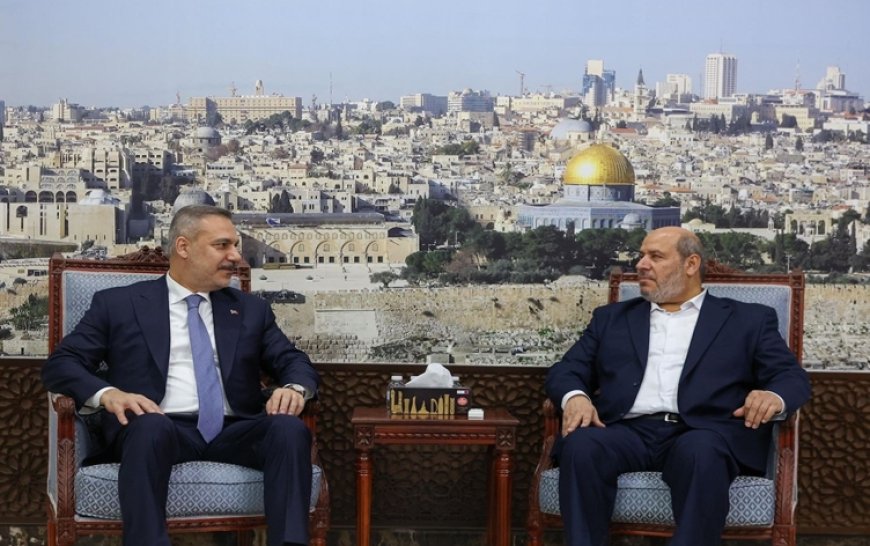 Hakan Fidan Doha’da Hamas yetkilileriyle görüştü