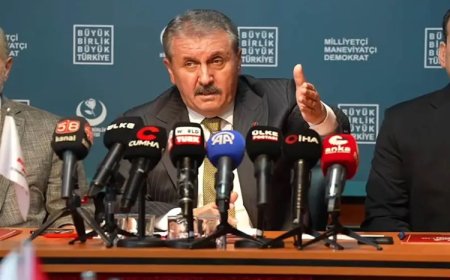 BBP Genel Başkanı Destici yine Ahmet Türk’ü hedef aldı