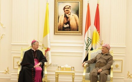 Başkan Barzani'den Vatikan'ın Büyükelçisine: Kürdistan’da birlikte yaşam kültürü bir gelenek haline gelmiştir, bununla gurur duyuyoruz