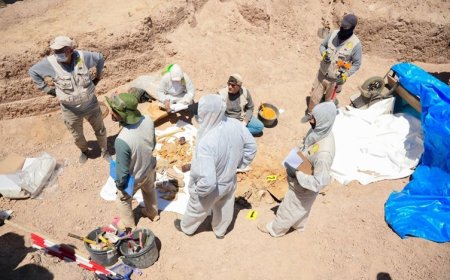 Irak'ın Enbar vilayetinde 7 toplu mezar bulundu, gözleri bağlanarak infaz edilmişler