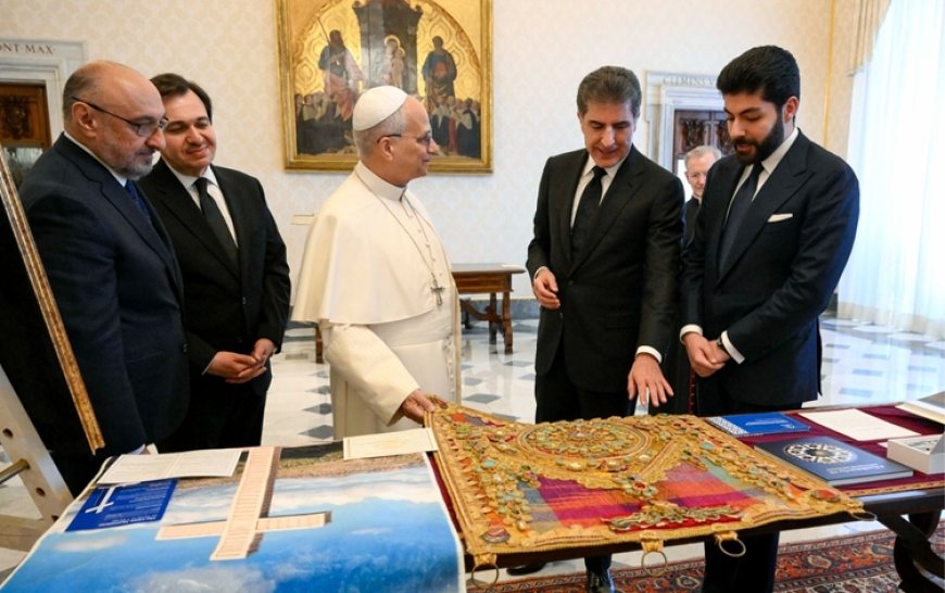 Başkan Neçirvan Barzani, Papa XIV. Leo’yu Kürdistan Bölgesi’ne davet etti