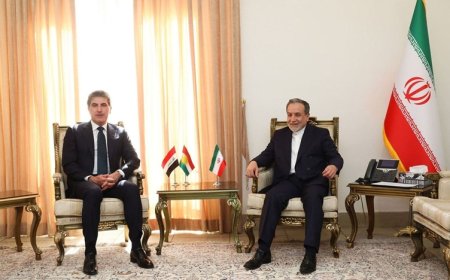 Başkan Neçirvan Barzani ve İran Dışişleri Bakanı Erakçi bölgesel gelişmeleri görüştü