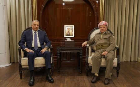 Başkan Barzani, Mustafa Kazımi’yi kabul etti: 'Hassas bir süreçteyiz, istikrar korunmalı'