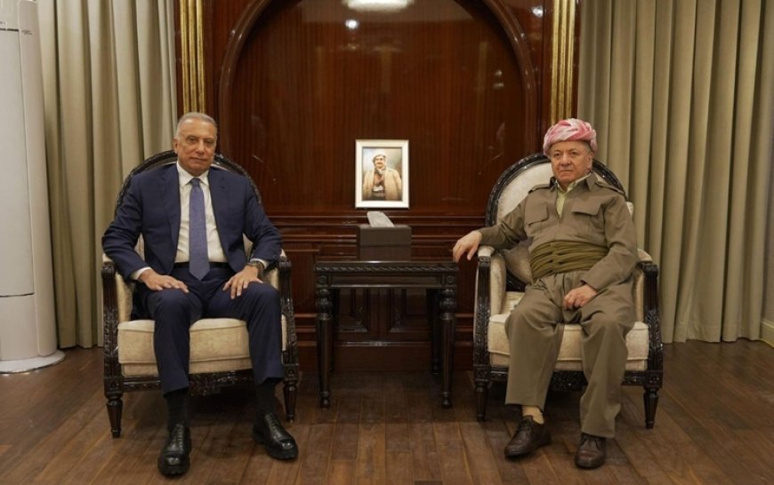 Başkan Barzani, Mustafa Kazımi’yi kabul etti: 'Hassas bir süreçteyiz, istikrar korunmalı'