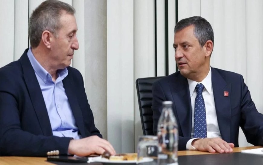 Bakırhan ile Özel, TBMM'de bir araya geldi