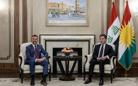 Başkan Neçirvan Barzani, İtalya’nın Irak Büyükelçisi Niccolo Fontana’yı kabul etti