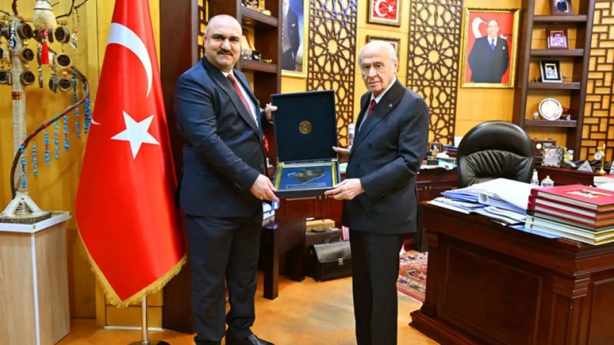 Kerkük Valisi Ankara’da Devlet Bahçeli ile görüştü