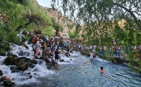 Turistler, Kürdistan Bölgesi’ne akın etti: Otel doluluk oranı yüzde 90’ı aştı