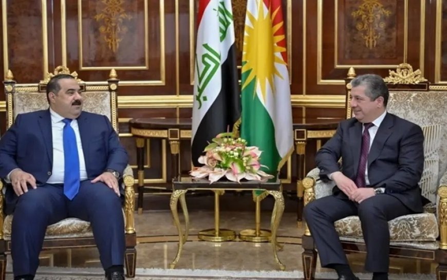 Mesrur Barzani Azm Koalisyonu lideri Musenna Samerrai’yi kabul etti