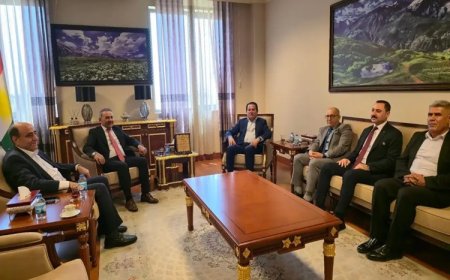 ENKS heyetinden Kürdistan Bölgesi’nde üst düzey temas