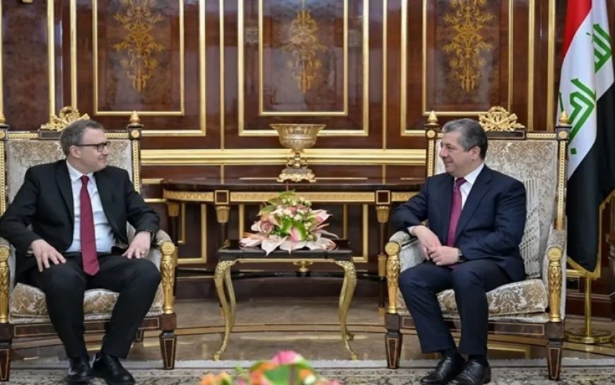 Mesrur Barzani Türkiye’nin Bağdat Büyükelçisini kabul etti