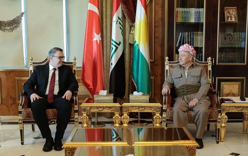 Başkan Barzani, Türkiye’nin Irak Büyükelçisi İnan’ı kabul etti