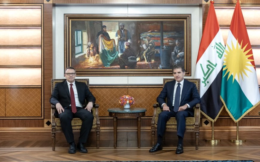 Başkan Neçirvan Barzani, Büyükelçi İnan’ı kabul etti: Ekonomi ve barış süreci masada
