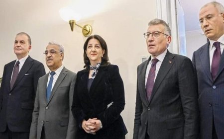 Çerçeve yasa hazırlığında ilk adım: AK Parti ve İmralı Heyeti görüştü
