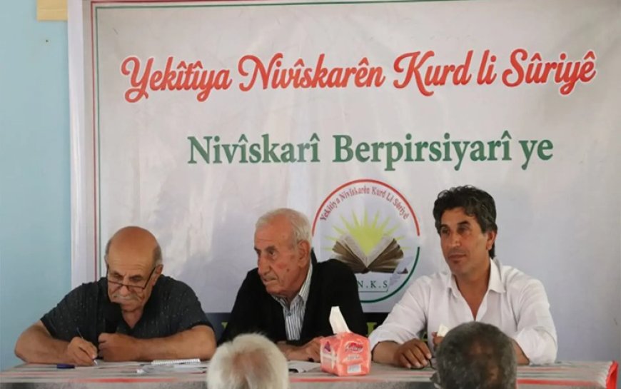 Kürt Yazarlar Birliği'nin 7'nci Kongresi Kamışlo’da düzenlendi