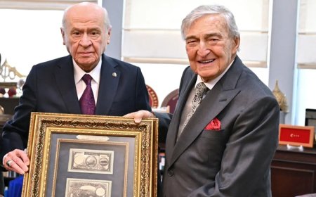 Bahçeli’den Rahmi Koç’a destek