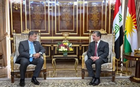 Mesrur Barzani ile Yunanistan Dışişleri Bakan Yardımcısı görüştü: Ticaret ve turizm ilişkileri ele alındı