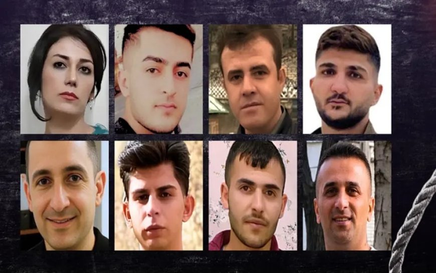 İran'da 8 Kürt siyasi mahkum idam riskiyle karşı karşıya