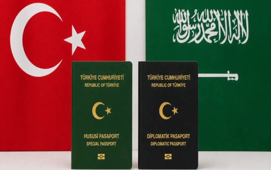 Türkiye ile Suudi Arabistan arasında diplomatik ve hususi pasaportlara vize muafiyeti