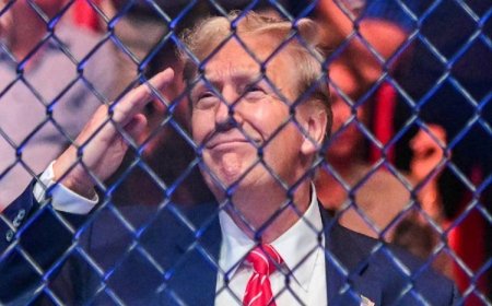 Trump 80. yaşını Beyaz Saray’da ‘kafes dövüşü’ ile kutluyor: '80 rakamı pek hoş gelmiyor'