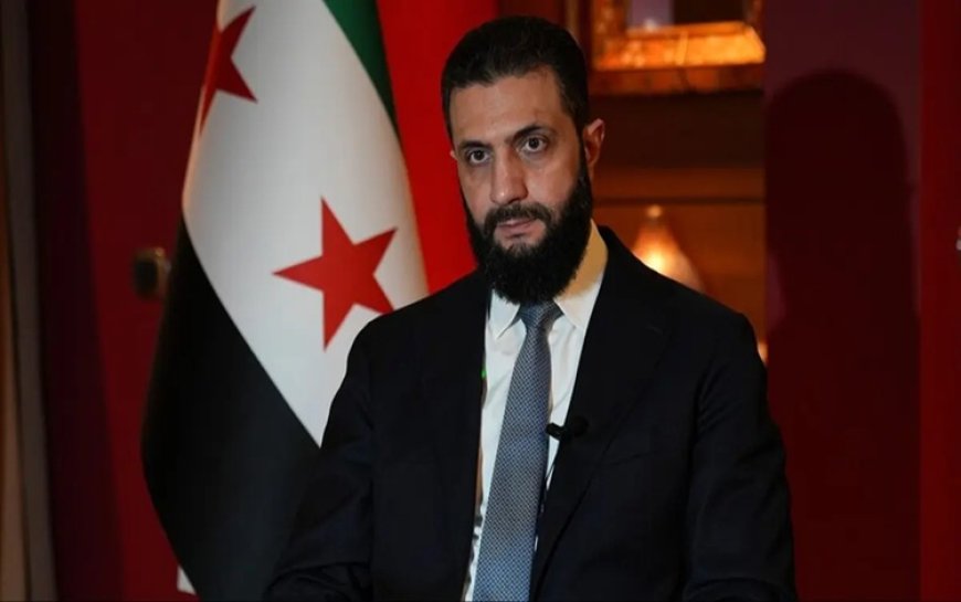 Şara: Suriye'nin Lübnan'a müdahale edeceği iddiaları doğru değil