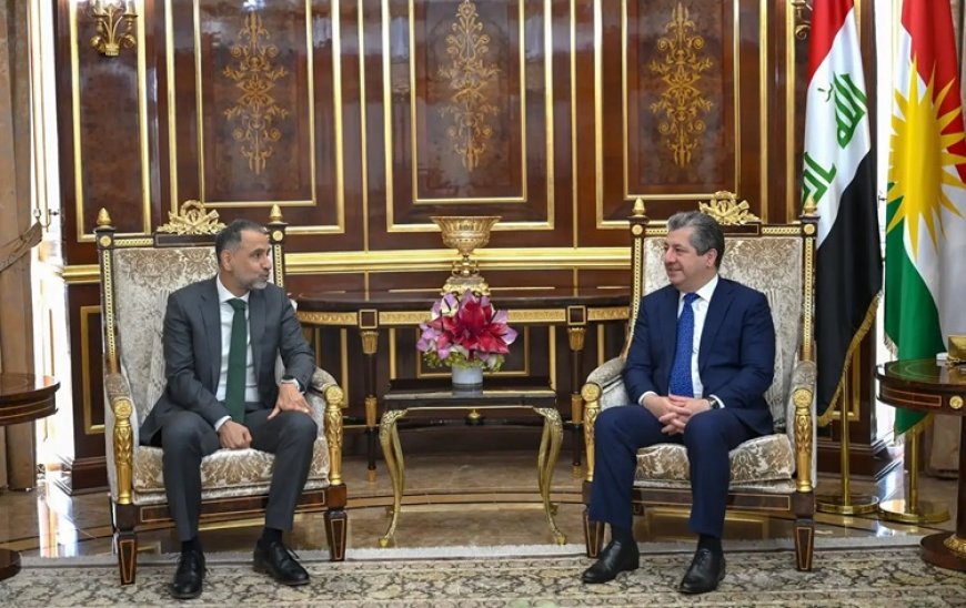 Başbakan Mesrur Barzani, İngiliz Büyükelçi’yi kabul etti
