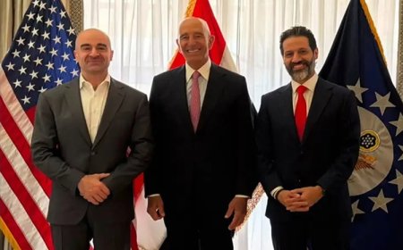 Bafıl Talabani Tom Barrack ile görüştü