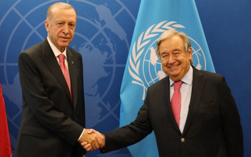 Erdoğan ile BM Genel Sekreteri Guterres telefonda görüştü: Gündem ABD-İran mutabakatı