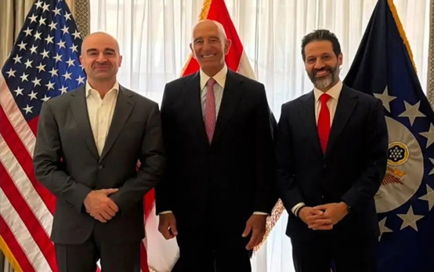 Bafıl Talabani Tom Barrack ile görüştü