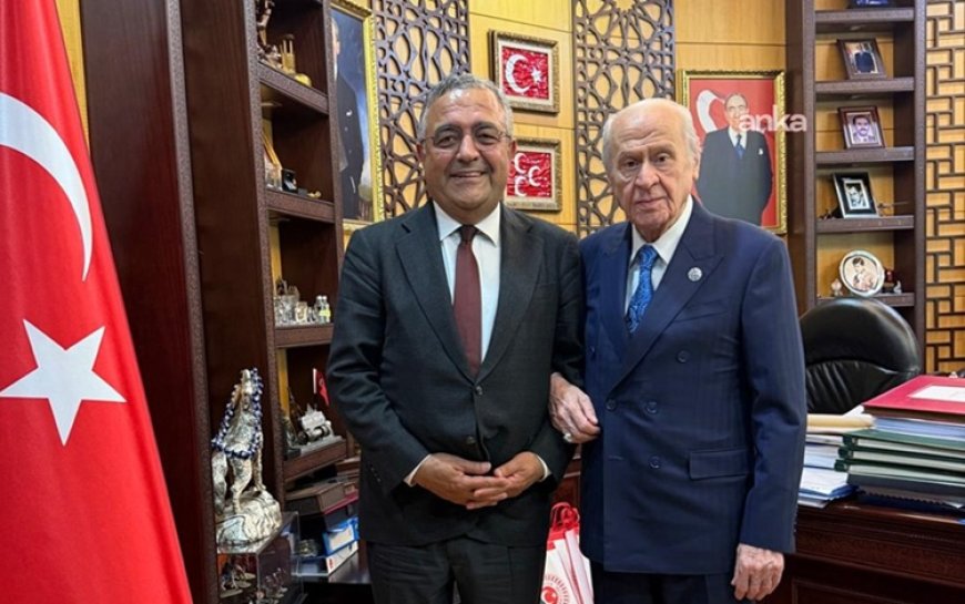 CHP’li Sezgin Tanrıkulu, Bahçeli ile görüştü