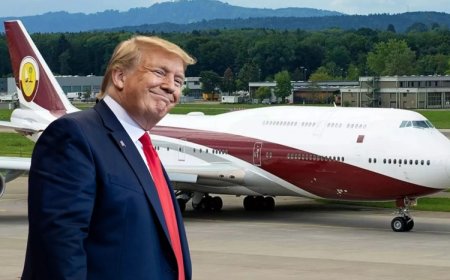 Trump, Katar'ın 400 milyon dolarlık uçak hediyesini tanıttı: 'Türkiye'ye de gideceğiz'