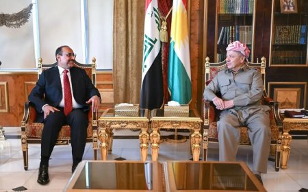 Başkan Barzani, Bağdat Valisi el-Atwani’yi kabul etti: Erbil’deki zirveye tam destek