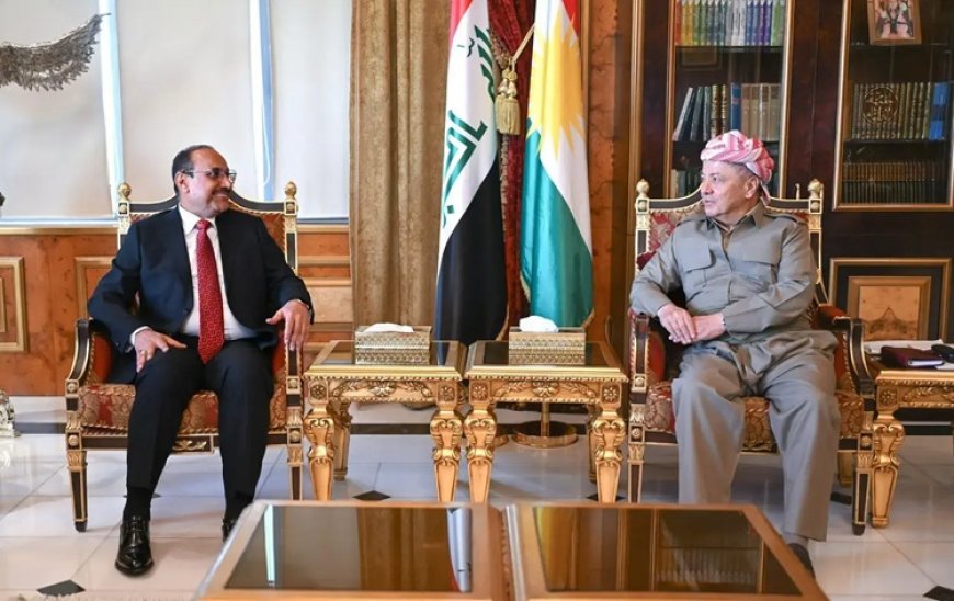Başkan Barzani, Bağdat Valisi el-Atwani’yi kabul etti: Erbil’deki zirveye tam destek