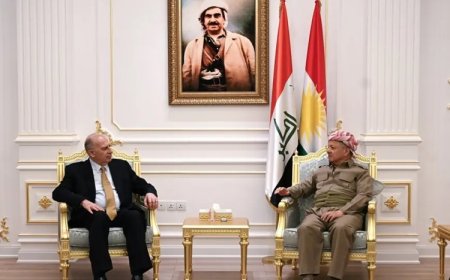 Başkan Barzani ile Nuceyfi Irak’taki siyasi süreci görüştü