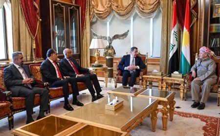 Başkan Barzani, Kanada-Kürt Dostluk Grubu heyetini kabul etti